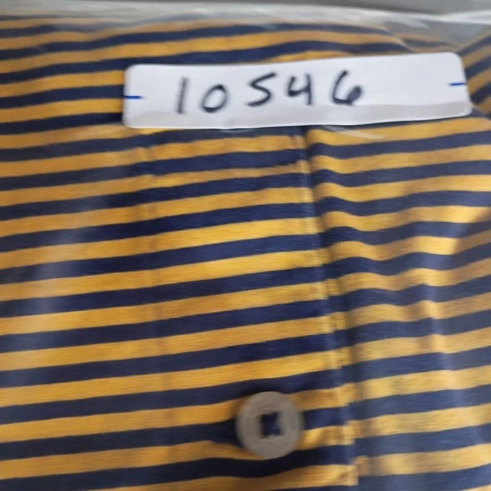 Reynolds Plantation Polo Golf Ralph Lauren Mens XL Pima Cotton Stripe Coastal